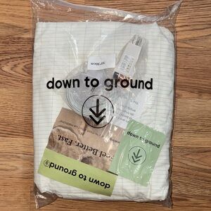 Down to ground fitted grounding king size sheet with adaptor! Get restful sleep